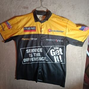 Parts Master “Service Is The Difference” Racing Pit Crew Shirt XL
